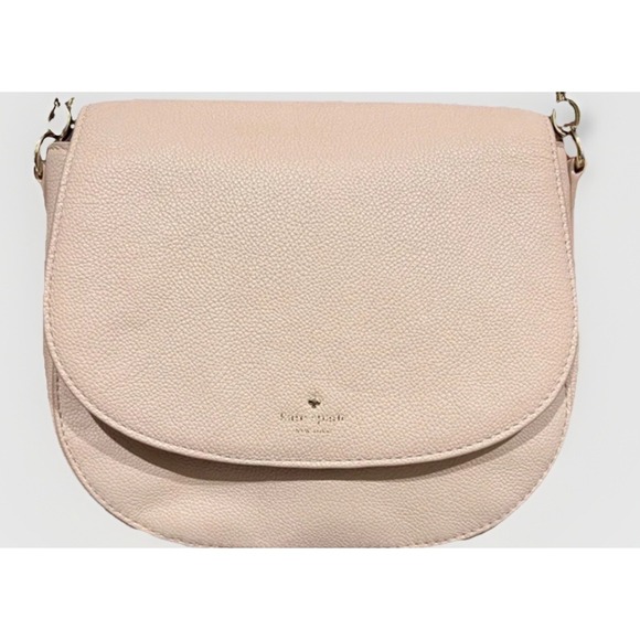 Kate‎ Spade Saffron Larchmont Ave Pink Leather Shoulder Bag Crossbody NWOT
